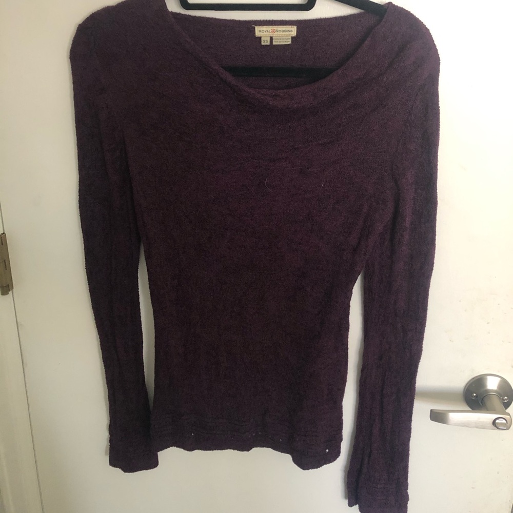 Purple Sweater